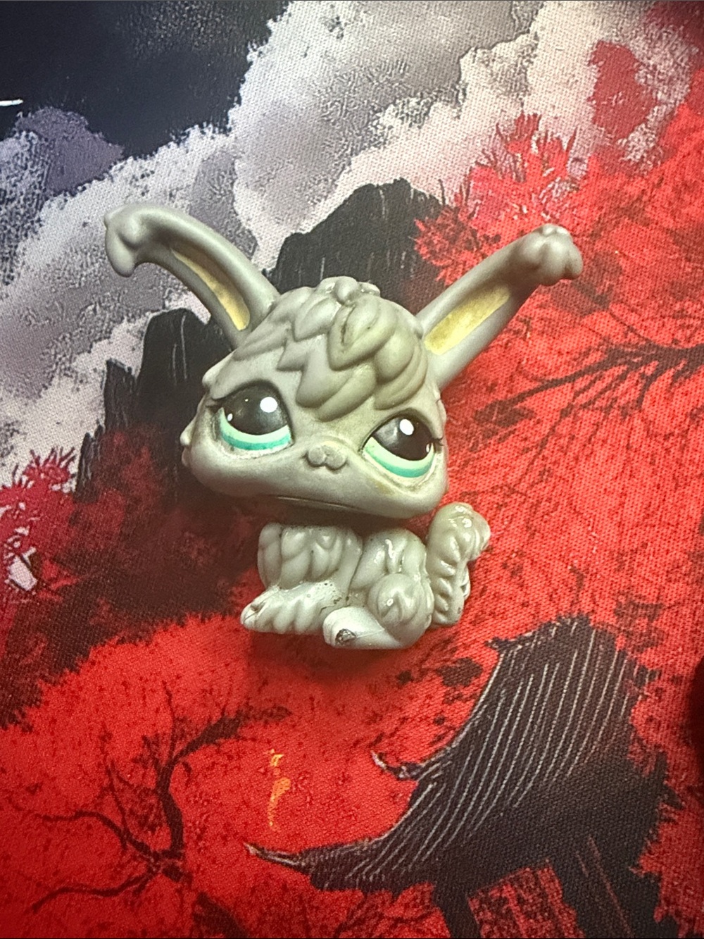 Angora gray bunny lps